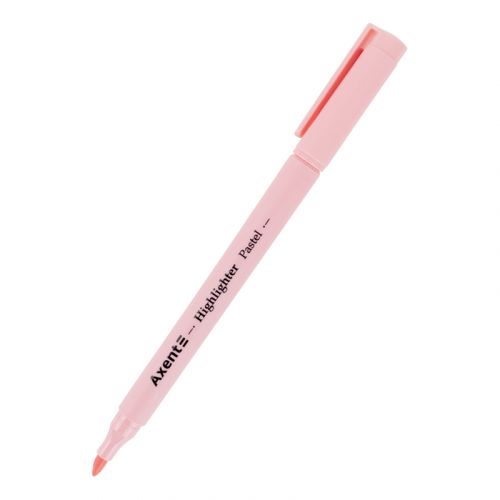 Маркер Highlighter Pastel 2533-A, 2-4 мм клиноп.  рожевий  мініатюра фото 1
