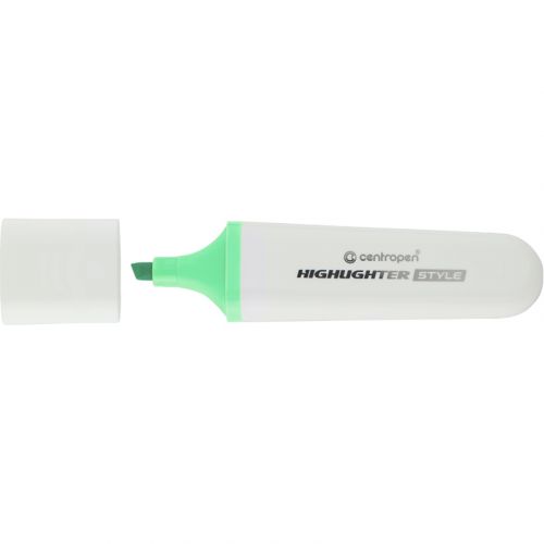 Маркер Highlighter Style 6252/12 1-4,6 мм клин.  пастел.  зел.  мініатюра фото 1