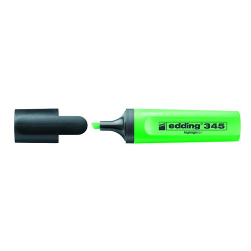 Маркер Highlighter e-345 2-5 мм клиноподіб.  зелен.  мініатюра фото 1