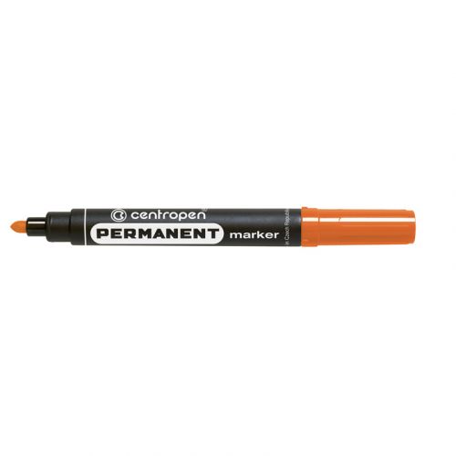 Маркер Permanent 8566 2,5 мм круглий оранжевий  мініатюра фото 1