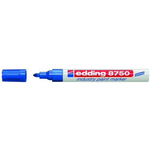 Маркер Industry Paint e-8750 2-4 мм синій  мініатюра фото 1