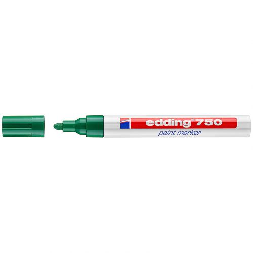 Маркер Paint e-750 2-4 мм круглий зелений  мініатюра фото 1
