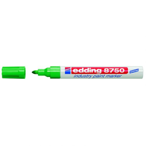 Маркер Industry Paint e-8750 2-4 мм зелений  мініатюра фото 1