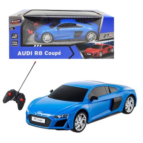Машинка на радіокеруванні Audi R8 Coupe (СИНЯ)  мініатюра фото 1