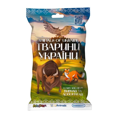 Стретч-іграшка у вигляді тварини – ТВАРИННІ УКРАЇНИ (в диспл. ) мініатюра фото 1 Стретч-іграшка у вигляді тварини – ТВАРИННІ УКРАЇНИ (в диспл. ) мініатюра фото 1