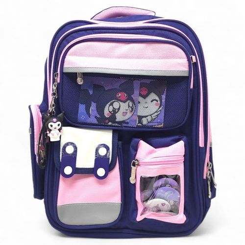 Рюкзак шкільний "Sanrio/Санріо.  Kuromi/Куромі", 31×41×15 см (ФІОЛЕТОВИЙ)  мініатюра фото 1