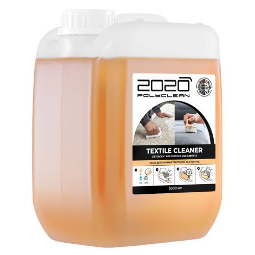 Уцінка.  Засіб для прання текстилю та килимів "TEXTILE CLEANER" (5 л) 2020 Polyclean   - Підтікання в районі кришки  мініатюра фото 1