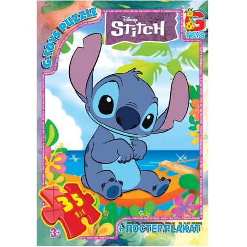 Пазли із серії "Stitch", 35 ел мініатюра фото 1 Пазли із серії "Stitch", 35 ел мініатюра фото 1