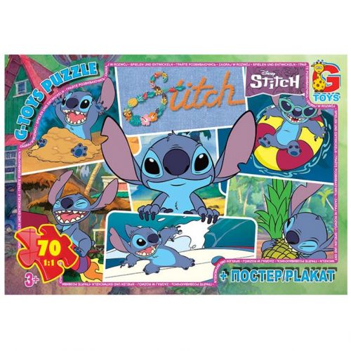 Пазли із серії "Stitch", 70 ел мініатюра фото 1 Пазли із серії "Stitch", 70 ел мініатюра фото 1