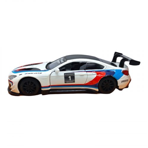 Машина мет.  АВТОПРОМ арт.  4368 (96шт/2) 1:44 BMW M6 GT3,1 колір, відкр.  двері, короб.  14,5*6,5*7см  мініатюра фото 1