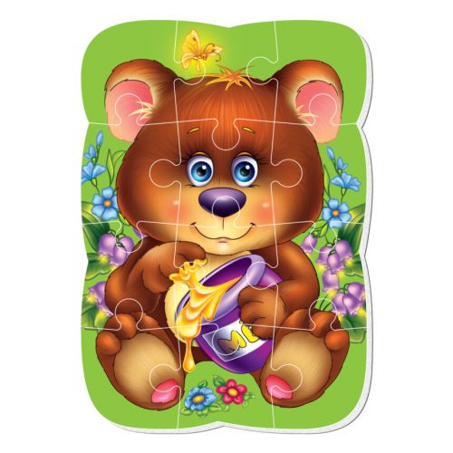 Гра розвиваюча A5 магнітні пазли "Ведмежа" Vladi Toys мініатюра фото 1 Гра розвиваюча A5 магнітні пазли "Ведмежа" Vladi Toys мініатюра фото 1