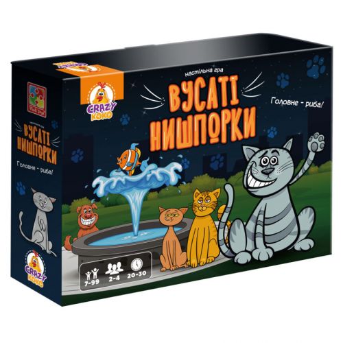 Гра настільна Vladi Toys маршрутна. Вусаті нишпорки (укр) мініатюра фото 1 Гра настільна Vladi Toys маршрутна. Вусаті нишпорки (укр) мініатюра фото 1