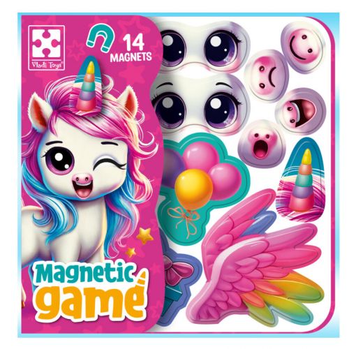 Гра розвиваюча Vladi Toys магнітна "Емоції Єдиноріжки" (укр) мініатюра фото 1 Гра розвиваюча Vladi Toys магнітна "Емоції Єдиноріжки" (укр) мініатюра фото 1
