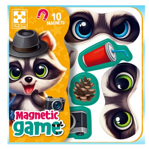 Гра розвиваюча Vladi Toys магнітна "Емоції Єнота" VT3220-03 (укр) мініатюра фото 1 Гра розвиваюча Vladi Toys магнітна "Емоції Єнота" VT3220-03 (укр) мініатюра фото 1