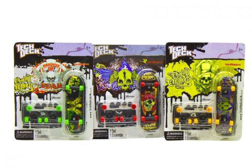 Уценка.  Фингерборд "Tech Deck" с колёсами, отвёрткой и подвесками - Розірвана упаковка  мініатюра фото 1