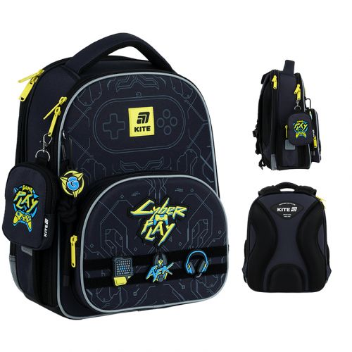 Рюкзак Kite Education каркасный 556 Cyber  мініатюра фото 1
