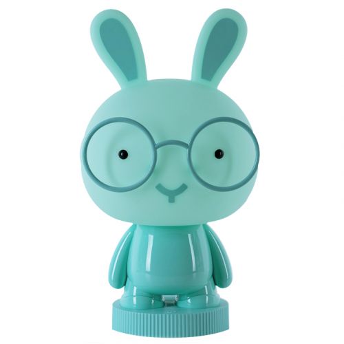 Світильник-нічник LED з акумулятором Bunny, зелений мініатюра фото 1 Світильник-нічник LED з акумулятором Bunny, зелений мініатюра фото 1