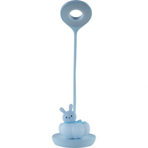 Настільна лампа LED з акумулятором Cloudy Bunny, блакитний мініатюра фото 1 Настільна лампа LED з акумулятором Cloudy Bunny, блакитний мініатюра фото 1