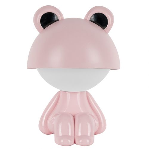 Світильник-нічник LED з акумулятором Cute Froggy, рожевий мініатюра фото 1 Світильник-нічник LED з акумулятором Cute Froggy, рожевий мініатюра фото 1