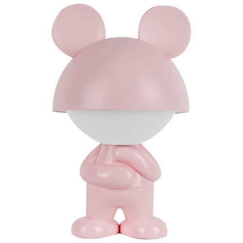 Світильник-нічник LED з акумулятором Dreamy Mouse, рожевий мініатюра фото 1 Світильник-нічник LED з акумулятором Dreamy Mouse, рожевий мініатюра фото 1