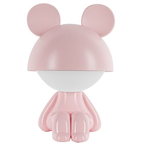 Світильник-нічник LED з акумулятором Cute Mouse, рожевий мініатюра фото 1 Світильник-нічник LED з акумулятором Cute Mouse, рожевий мініатюра фото 1