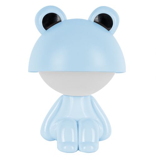 Світильник-нічник LED з акумулят. Cute Froggy, блакитний мініатюра фото 1 Світильник-нічник LED з акумулят. Cute Froggy, блакитний мініатюра фото 1
