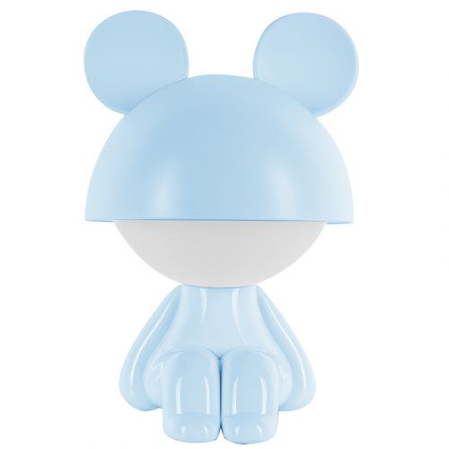 Світильник-нічник LED з акумулятором Cute Mouse, блакитний мініатюра фото 1 Світильник-нічник LED з акумулятором Cute Mouse, блакитний мініатюра фото 1