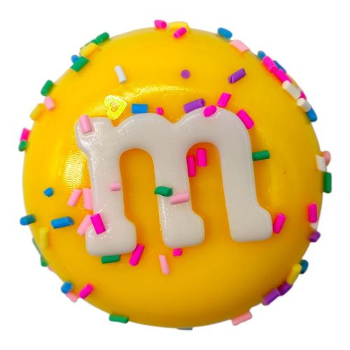 Антистрес іграшка M&M`s  6,5 см (ЖОВТИЙ) фото