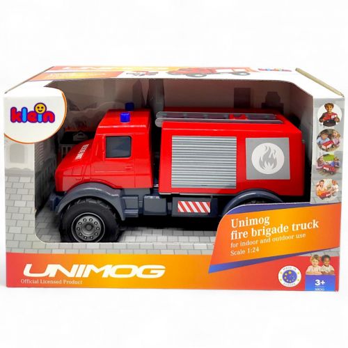 Машинка пластикова "Пожежний автомобіль Unimog" мініатюра фото 1 Машинка пластикова "Пожежний автомобіль Unimog" мініатюра фото 1