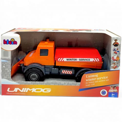 Машинка пластикова "Снігоочисний автомобіль Unimog" мініатюра фото 1 Машинка пластикова "Снігоочисний автомобіль Unimog" мініатюра фото 1