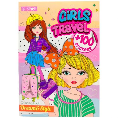 Книжка дитяча "Видання для дозвілля: Girls Travel"  мініатюра фото 1