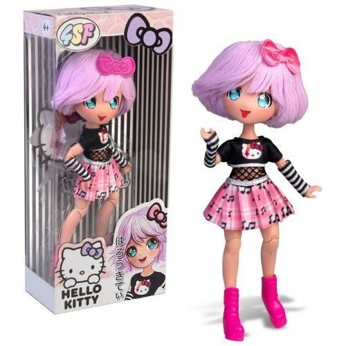 Кукла "4SF Manga Dolls серии Hello Kitty" Тедди Рок мініатюра фото 1 Кукла "4SF Manga Dolls серии Hello Kitty" Тедди Рок мініатюра фото 1