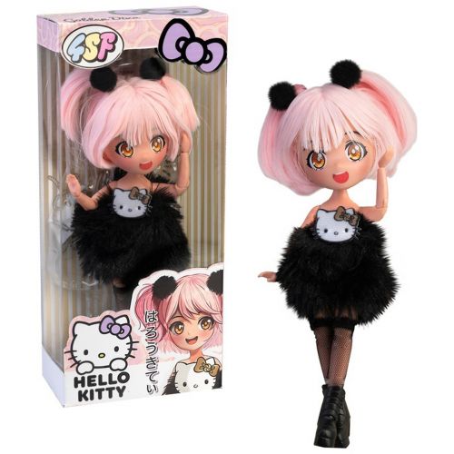 Кукла "4SF Manga Dolls серии Hello Kitty" Золотая Дива мініатюра фото 1 Кукла "4SF Manga Dolls серии Hello Kitty" Золотая Дива мініатюра фото 1