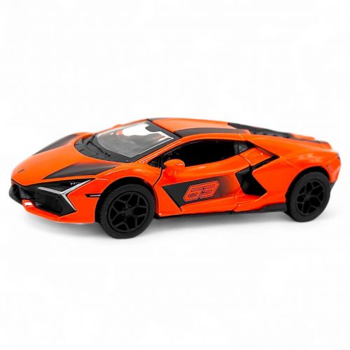 Машинка металева "LAMBORGHINI REVUELTO" (ПОМАРАНЧЕВА) мініатюра фото 1 Машинка металева "LAMBORGHINI REVUELTO" (ПОМАРАНЧЕВА) мініатюра фото 1