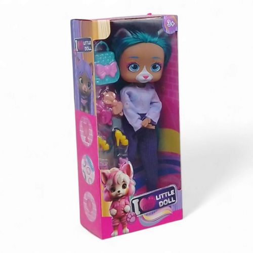 Уцінка. Лялька "Lovely doll", висота 27 см (бірюзова) Дефект фарби на обличчі картинка Уцінка. Лялька "Lovely doll", висота 27 см (бірюзова) Дефект фарби на обличчі фото