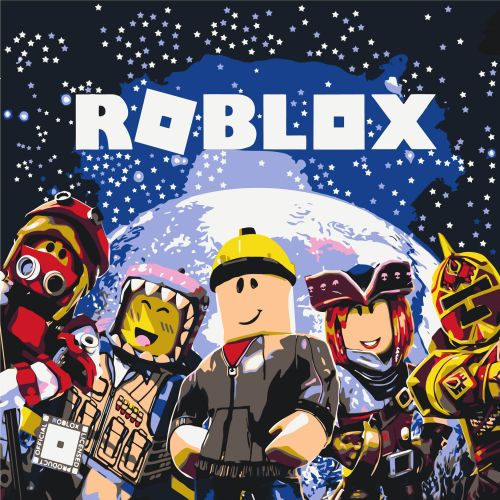 Картина по номерам "ROBLOX / РОБЛОКС" 40х50 см мініатюра фото 1 Картина по номерам "ROBLOX / РОБЛОКС" 40х50 см мініатюра фото 1