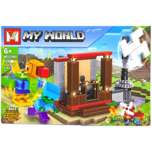 КОНСТРУКТОР "MINECRAFT/Майнкрафт" (ВИД 3)  мініатюра фото 1