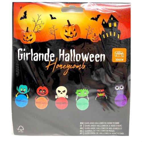 Гірлянда Halloween з LED-підсвічуванням  мініатюра фото 1