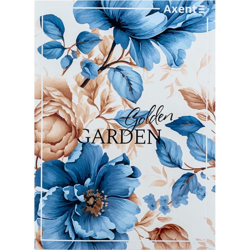 Зошит для записів А4 96 арк. , кліт. , Golden Garden  мініатюра фото 1