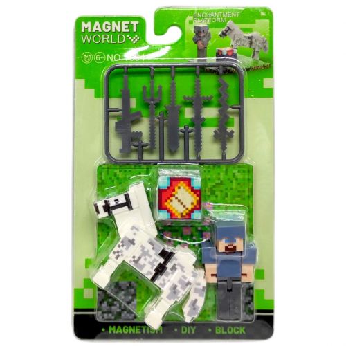 Конструктор магнітний MINECRAFT (ВИД 4) мініатюра фото 1 Конструктор магнітний MINECRAFT (ВИД 4) мініатюра фото 1