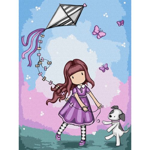 Картина за номерами "Don’t Fly Away Santoro Gorjuss Collection" 30х40 см  мініатюра фото 1