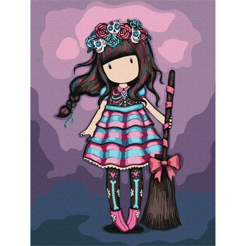 Картина за номерами "Frida Santoro Gorjuss Collection" 30х40 см  мініатюра фото 1
