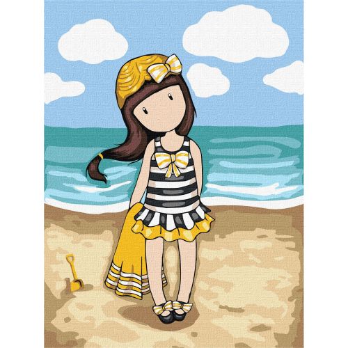Картина за номерами "Beach Belle Santoro Gorjuss Collection" 30х40 см  мініатюра фото 1