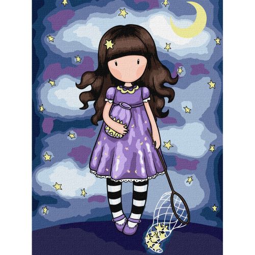 Картина за номерами "Catch A Falling Star Santoro Gorjuss Collection" 30х40 см  мініатюра фото 1