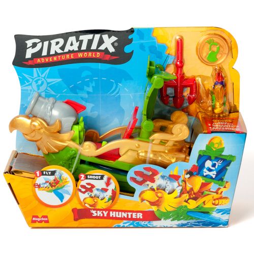 Ігровий набір PIRATIX S - ПІРАТСЬКИЙ КОРАБЕЛЬ НЕБЕСНИЙ МИСЛИВЕЦЬ  мініатюра фото 1
