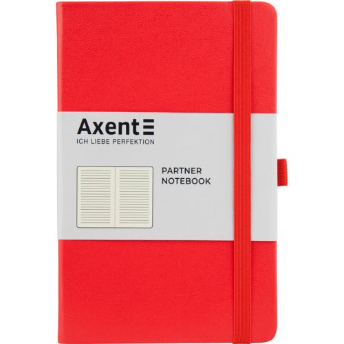 Книга записна Partner, 125*195, 96арк, лін, червона мініатюра фото 1 Книга записна Partner, 125*195, 96арк, лін, червона мініатюра фото 1