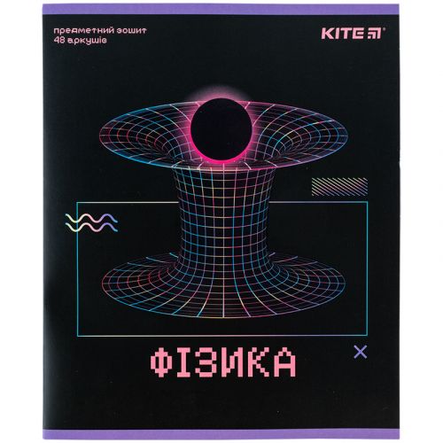 Зошит предметн.  48 арк. , кл. , УФ лак, Neo, фізика  мініатюра фото 1