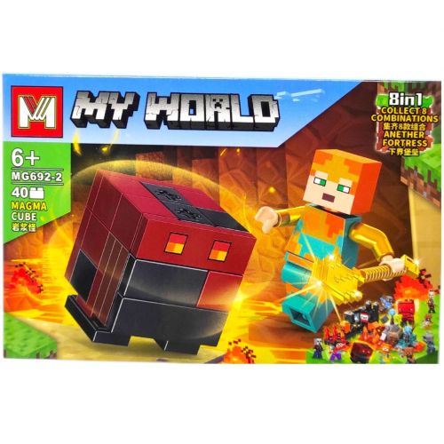 КОНСТРУКТОР MINECRAFT (37+ дет) (ВИД 2) фото