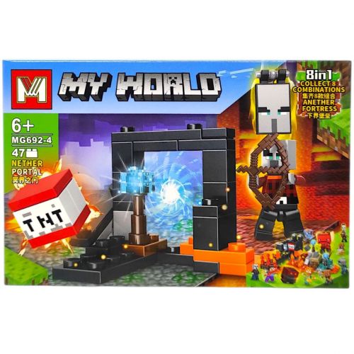 КОНСТРУКТОР MINECRAFT (37+ дет) (ВИД 4) фото