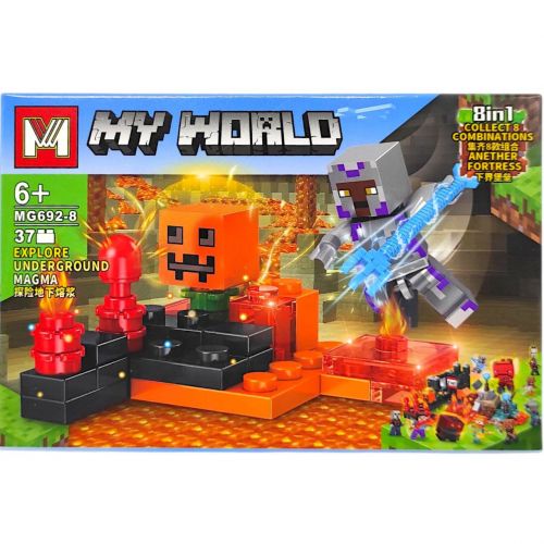 КОНСТРУКТОР MINECRAFT (37+ дет) (ВИД 8) фото